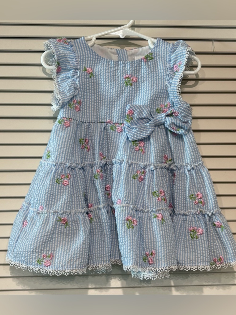 Rare Editions Seersucker Dress